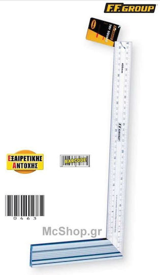 FFG Carpenters Steel Angle Ruler 40cm