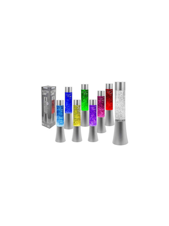 Out of the Blue Decorative Lamp Lava Lamp Silver