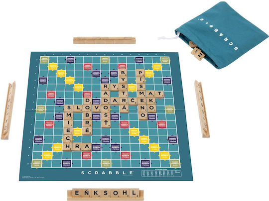 Επιτραπέζιο Παιχνίδι Scrabble 2 Σε 1 για 2-4 Παίκτες 8+ Ετών JGR61 (EN) Mattel