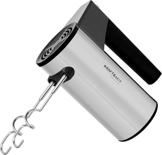 Kraft & Dele Handmixer 1000W Grau