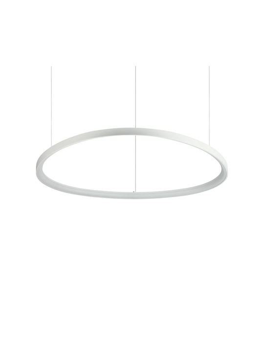 Ideal Lux Adjustable Pendant Light Black 105x105cm