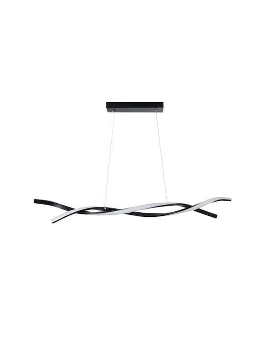 VenCore Black LED Grid Ceiling Light