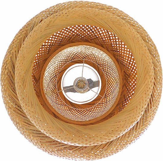 VenCore Boho Grid Pendant Ceiling Light with E27 Socket 56x56x54cm
