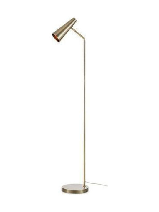 Markslöjd Peak Floor Lamp H138xW22cm. with Socket for Bulb E14 Copper