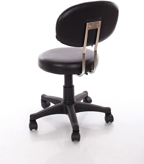 Rest Pro Ιατρικό Σκαμπό Black Round 3 black