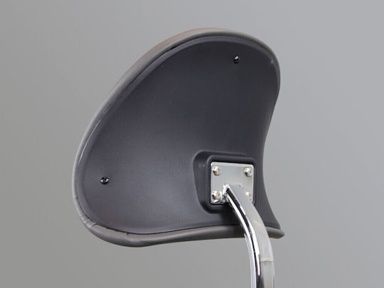 Habys Medical Stool with Backrest Gray T-PZSFTAB004