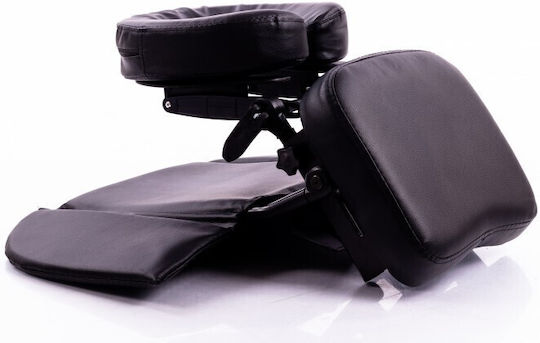 SuperOrtho Kopfstütze Massage und Physiotherapie Schwarz 54x19cm.