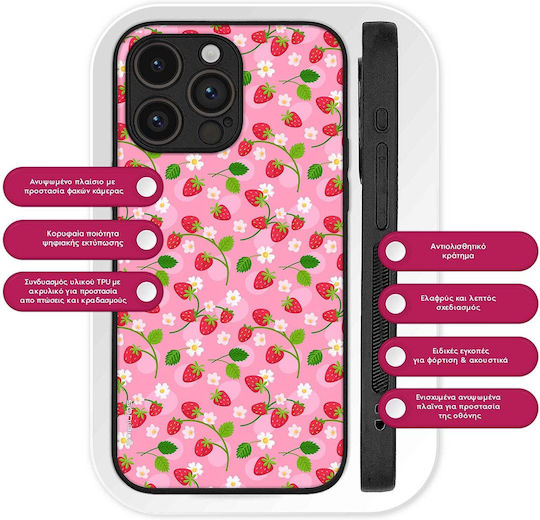 Θήκη Sonique Fruit Series Honor 600 5g Φράουλα