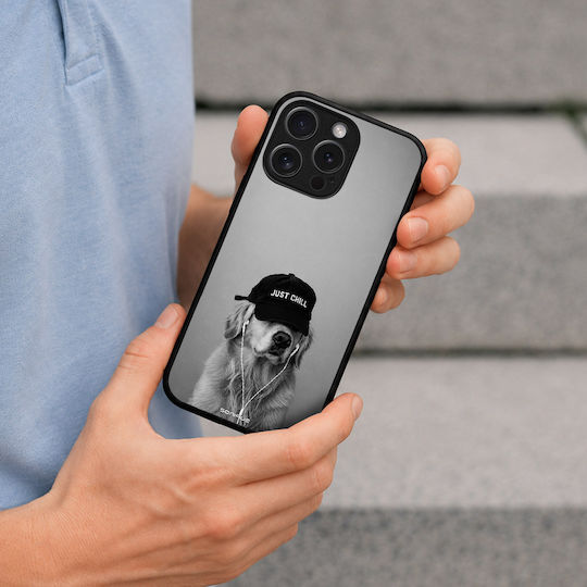 Sonique Men's Edition Samsung Galaxy Z Flip 4 Just Chill Pup Case