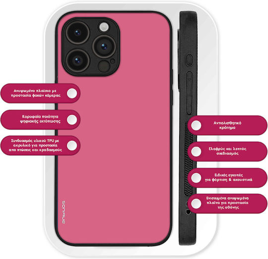 Sonique Handyhülle Colorbloc Series OnePlus Nord 6 5G Rosa