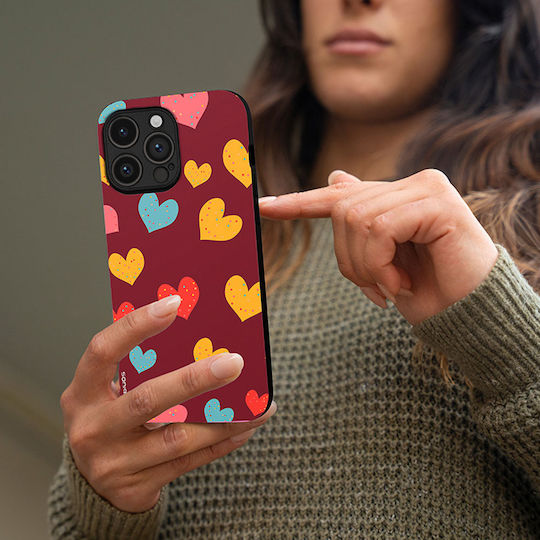 Husă Sonique Heart Series Xiaomi Xiaomi 17t Pro 5g Burgundy