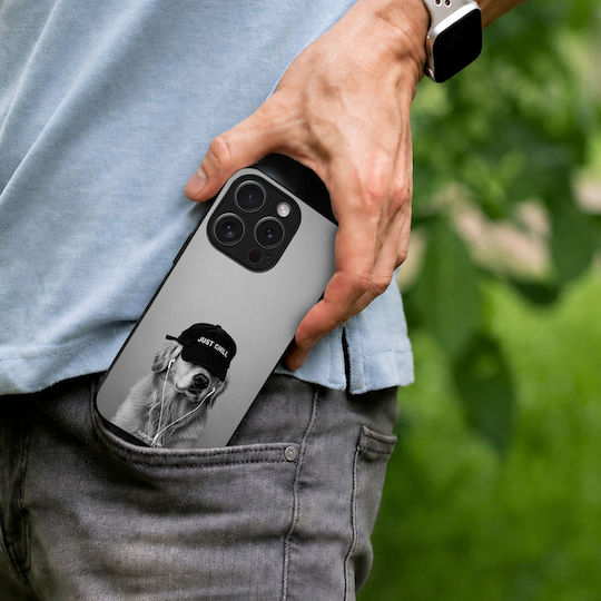Калъф Sonique Men's Edition Oppo Find X3 Neo 5g Just Chill Pup