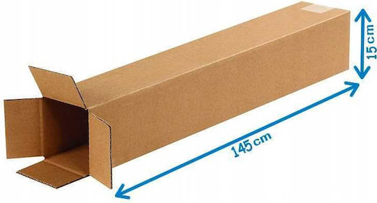 Cardboard Tube 150x150x1450mm 3w 400g/m2 10 Pcs