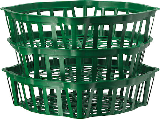 Form Plastic Kunststoff Blumentopf Gras Grün