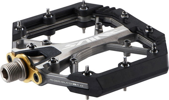 Shimano Πετάλια Ποδηλάτου Πλατφόρμα Γκρι