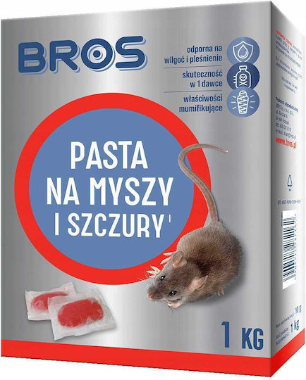 Bros Ποντικοφάρμακο σε μορφή Πάστας 1kg