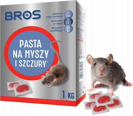 Bros Ποντικοφάρμακο σε μορφή Πάστας 1kg