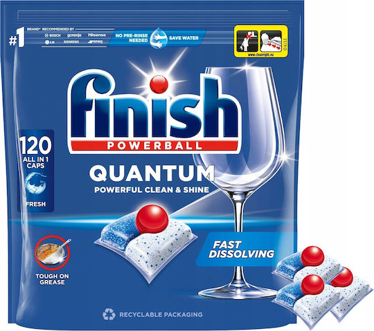 Reckitt 120 Capsule pentru mașina de spălat vase Ecologice