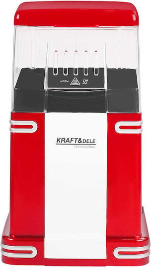 Kraft & Dele Μηχανή Ποπ-Κορν Ζεστού Αέρα 1500W