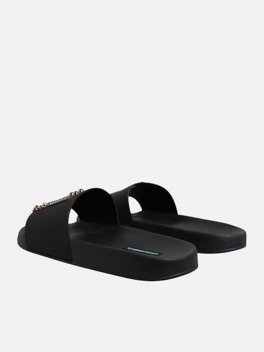 Dolce & Gabbana Slides Μαύρα