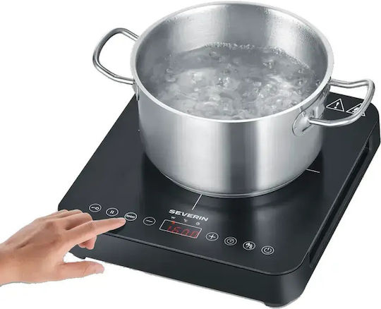 Severin Countertop Burner Induction Single Black