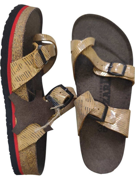 Alice Women's Flat Sandals Beige