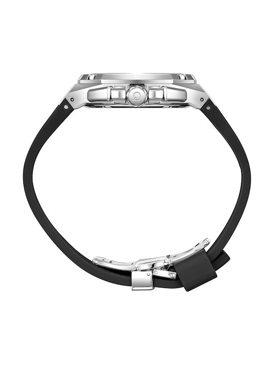 Quantum Adrenaline Men's Watch 41mm Battery with Black Metal Bracelet