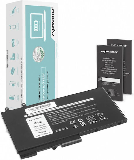 Movano Съвместима Батерия за Dell Latitude / Precision Dell Latitude 5410 5411 5500 Precision 3541 3550 с 4000mAh