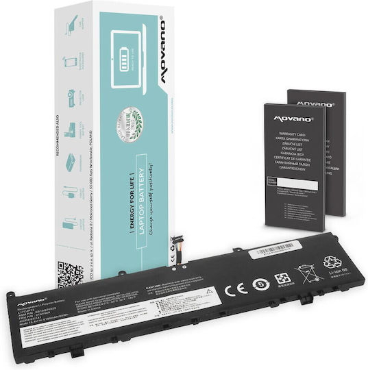 Movano Baterie Compatibilă pentru Lenovo ThinkPad Lenovo ThinkPad P1 X1 Extreme Generația 1 și 2 cu 4960mAh