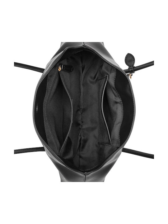 Women's Black Shoulder Bag