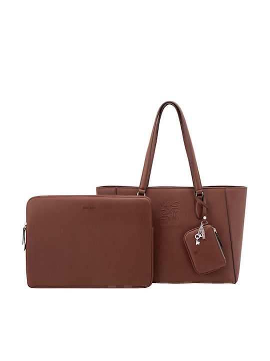 Women's Tote Handbag Tabac Brown