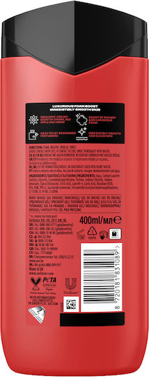 Axe Wasch Feuchtigkeitsspendendes Schaumbad mit Duft Kirsche für Herren 400ml
