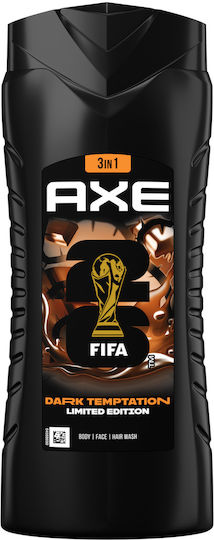 Axe Dark Temptation Total Relax Αφρόλουτρο σε Gel για Άνδρες με AHA & Άρωμα Βανίλια 400ml