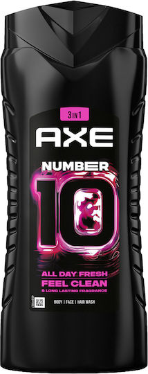 Axe Axe Schaumbad in Gel für Herren mit AHA für Peeling 400ml