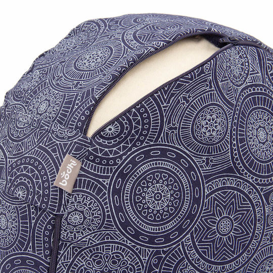 Bodhi Rondo Maharaja Meditation Cushion Navy Blue