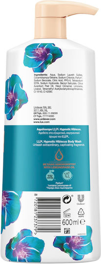 Lux Hypnotic Hibiscus Cremiges Schaumbad mit AHA Feuchtigkeitsspendend 600ml