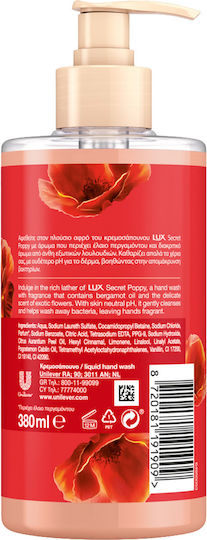 Lux Secret Poppy Spumă de Curățare & Miros Citrice 380ml