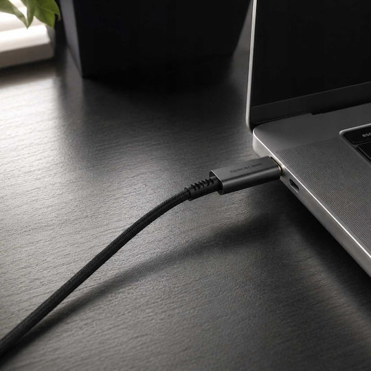 Spacecase HDMI мъжки - USB-C мъжки 1.8m Сив