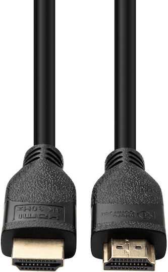 Microconnect HDMI male - HDMI male 3m Black