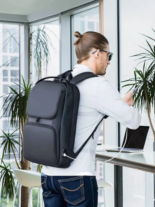 Bange 7261 Waterproof Laptop Backpack in Black Colour