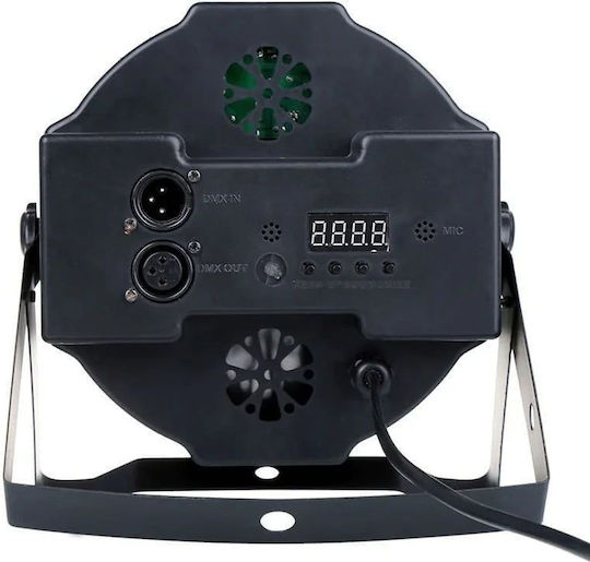 Bewegtes Licht Beam LED PAR DMX RGB Rot Blau Grün