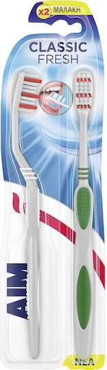 AIM Classic Fresh Четка за зъби Soft 2бр
