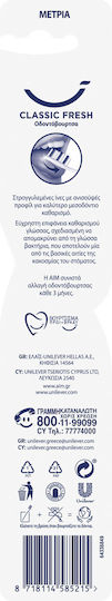 AIM Classic Fresh Zahnbürste Mittel Hellblau