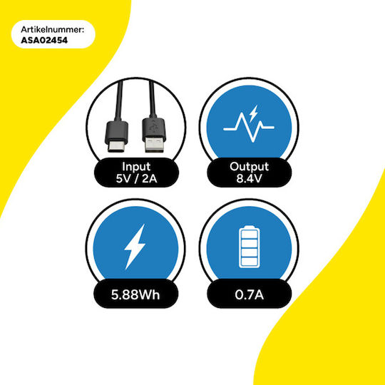 WS Xtreme Power Încărcător De Baterii Compatibil Cu Samsung