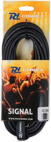 Power Dynamics Cable - Black 12m CALIN706
