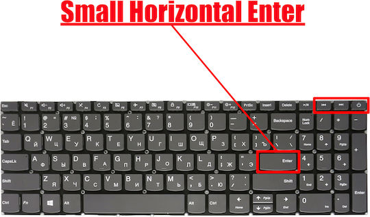 Russian Laptop Keyboard Lenovo Ideapad 330-15 330-15igm 330-15ast 81d6 330-15ikb 81de 81dc 320-15isk 80xh 5cb0n96238 5cb0n96198 Ru No Frame Grey Code 40486runofr