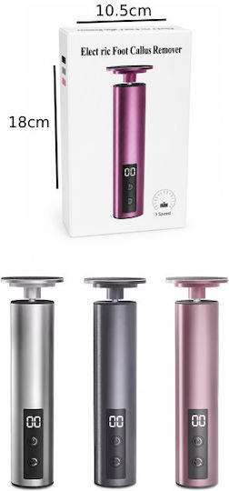 Aparat Electric pentru Îndepărtarea Bătăturilor și Întăriturilor Picioarelor Reîncărcabil Rechargeable Electric Foot Callus Remover Roz