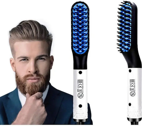 Verk Group Ceramic Electric Hair Brush for Hair Straightening