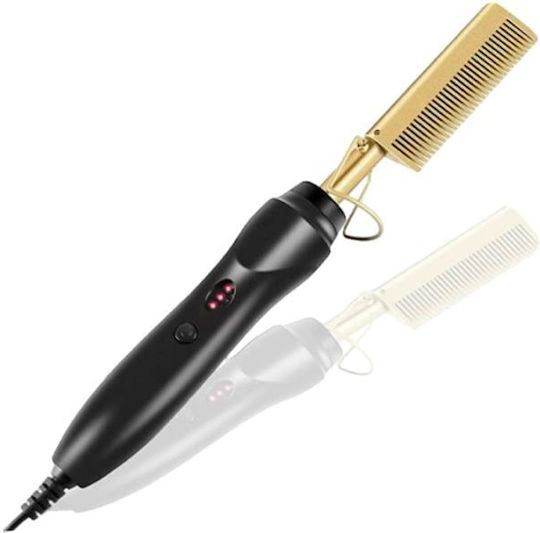 Ceramic Electric Hair Brush for Hair Straightening and Beard