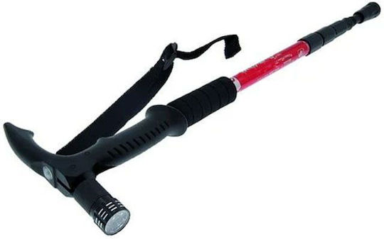 Foldable Walking Stick Walking Stick Hiking Stick 52cm To 1.10cm Support Stick Blue